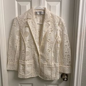 Trunk Turk White Lace Jacket